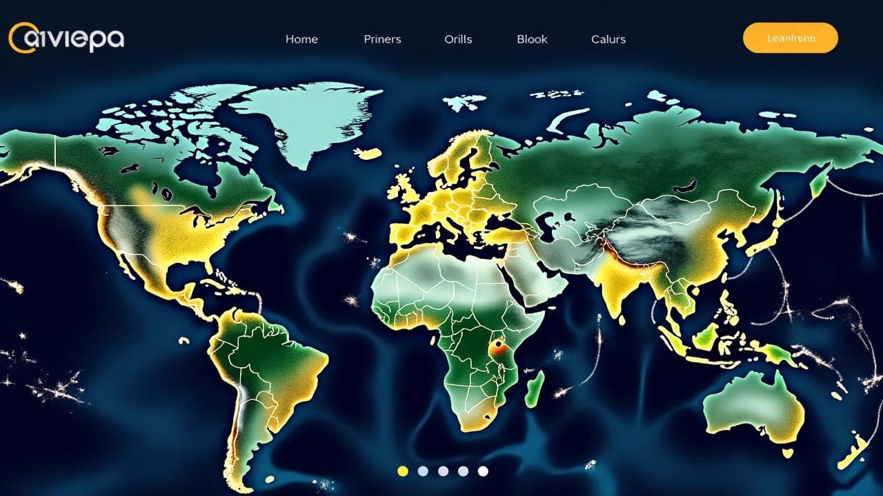 Туристический портал с картой и фильтрами